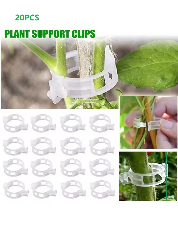 Gardening Tools Vegetables - 20 Clip di Supporto per Piante,