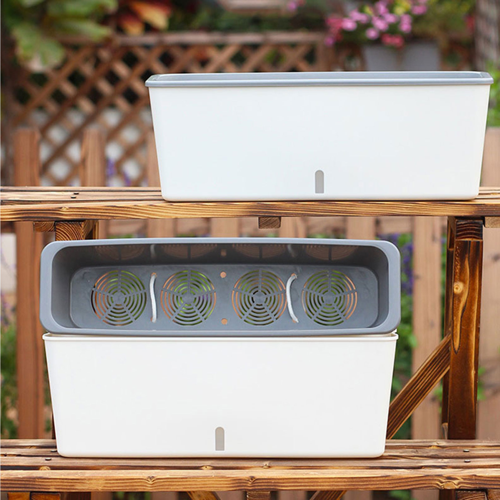 Fioriera autoirrigante con pra - Self-Watering Planter recensione e prezzo