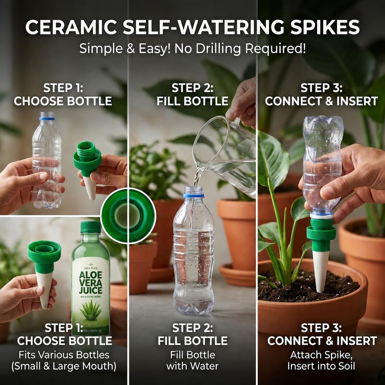 Punte per Irrigazione in Terra - Automatic Plant Waterer recensione e prezzo