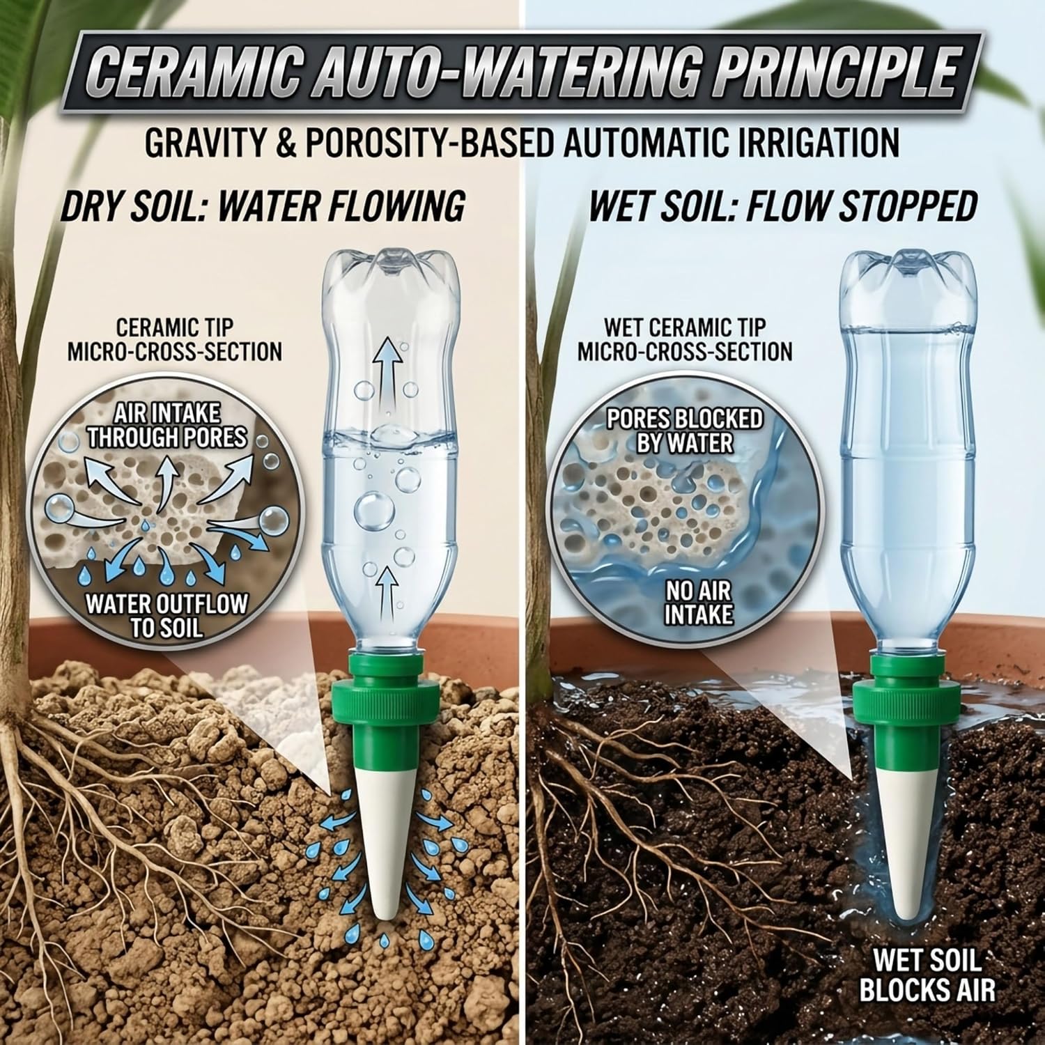 Punte per Irrigazione in Terra - Automatic Plant Waterer recensione e prezzo
